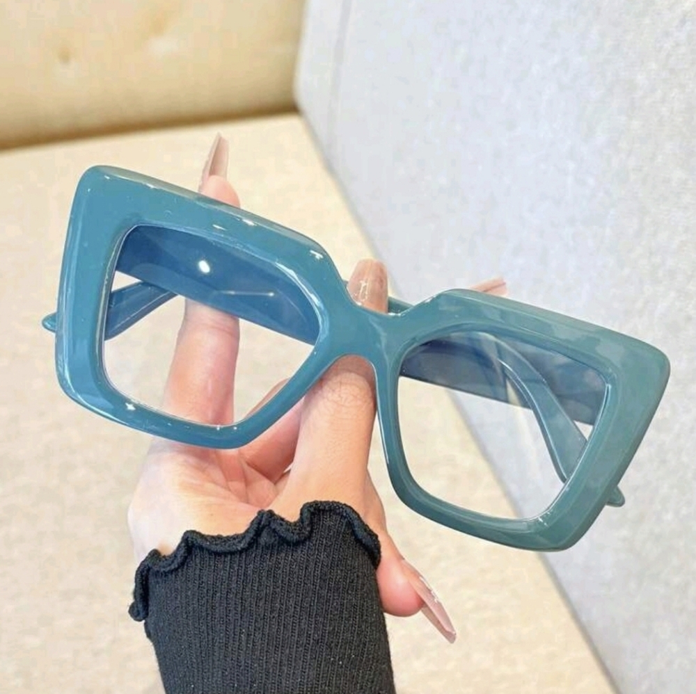 NEW Green Oversize Fashion Glasses